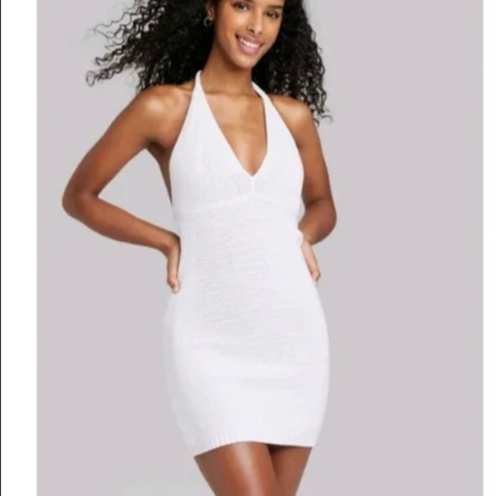 NWT Wild Fable Knit Halter dress